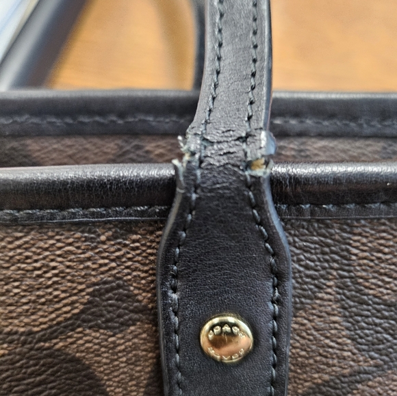 Coach Monogram Tote - Picture 9 of 9